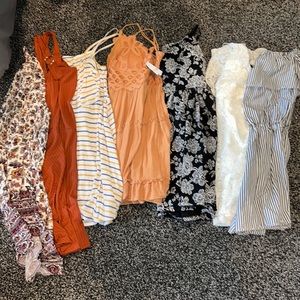 LOT of sun dresses/rompers!